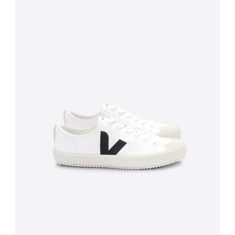 παπουτσια ανδρικα Veja NOVA CANVAS White/Black | GR 248NWY